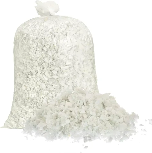 Vista 7 de uxcell Relleno de espuma viscoelástica triturada, espuma de relleno de puf de 5 libras para sillas de puf, cojines, sofás, almohadas y más