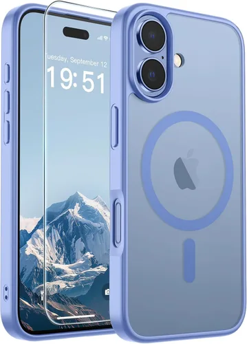 Vista 277 de SUPFINE Funda magnética para iPhone SE 2022 (3ª)/2020 (2ª), iPhone 8 (compatible con MagSafe) (protección contra caídas de grado militar), funda
