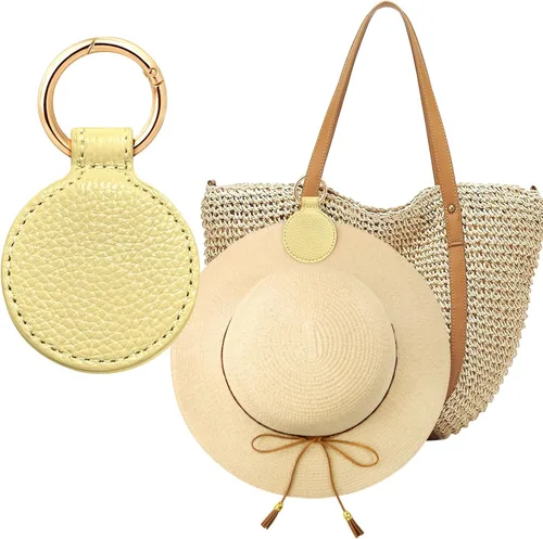 Vista 17 de Niveaya Clip magnético para sombrero para viajar en la bolsa, gancho de almacenamiento magnético, accesorio esencial de viaje de vacaciones