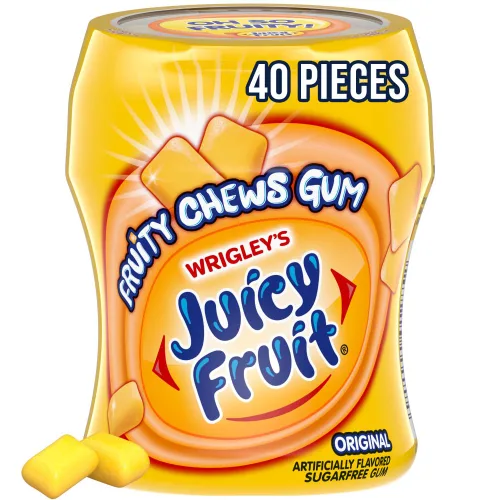 Vista 8 de Juicy Fruit Gum Goma de mascar original de burbujas, 5 unidades (paquete de 18)