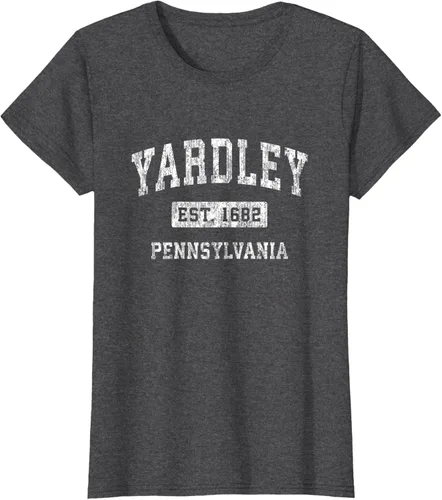 Vista 6 de Yardley Pennsylvania PA - Camiseta de manga corta, diseño deportivo