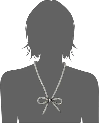 Vista 3 de Betsey Johnson Collar de lazo de malla