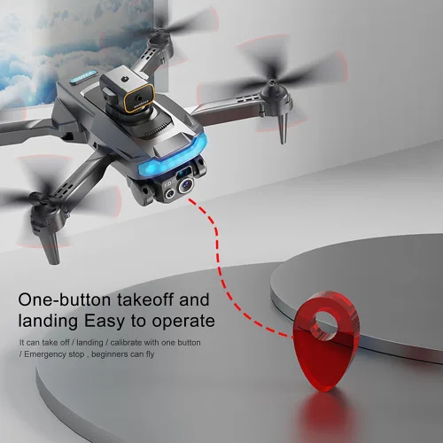 Vista 5 de GoolRC Mini dron con control remoto con cámara única Quadcopter plegable sin cabeza con función de evitación de obstáculos Fotografía de gestos
