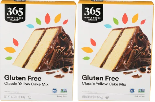 Vista 7 de 365 by Whole Foods Market, Mezcla de pastel amarillo sin gluten, 16 onzas