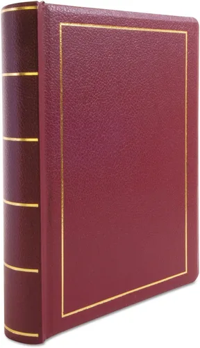 Vista 3 de Wilson Jones Libro de minutos corporativo, tamaño carta: 8.5 x 11 pulgadas, 125 páginas/250 lados, rojo (W0396-11)