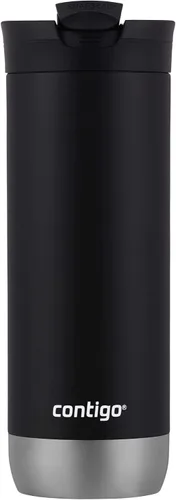 Vista 6 de Contigo Superior 2.0 - Taza de viaje de acero inoxidable con asa y tapa a prueba de fugas y taza de viaje de acero inoxidable con aislamiento al