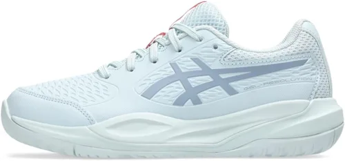 Vista 11 de Zapatillas de tenis para niños ASICS Gel-Resolution X Grade School Avena suave/berenjena oscura