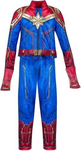 Vista 2 de Marvel Disfraz de capitán para niñas
