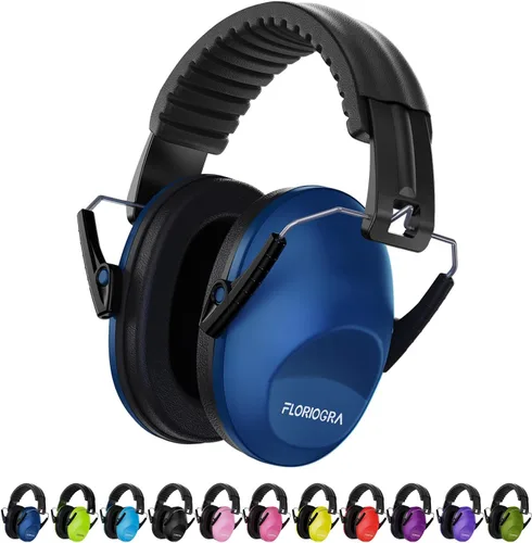 Vista 12 de Floriogra Auriculares con cancelación de ruido para niños/niños pequeños Azul