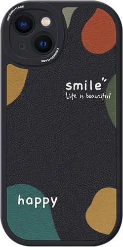 Vista 8 de ZEZHOU Funda transparente compatible con iPhone 13 mini con cubierta para cámara, borde galvanizado no amarillo, carcasa de silicona mejorada a