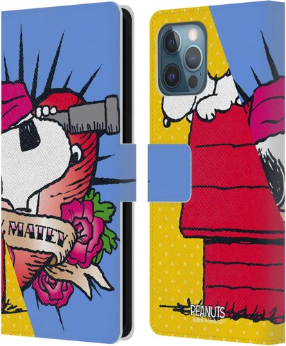 Vista 250 de Head Case Designs Peanuts Charlie & Woodstock Nap Halfs and Laughs - Funda de piel tipo cartera con licencia oficial compatible con Apple iPhone 11