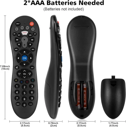 Vista 7 de Control remoto universal para todos los televisores inteligentes
