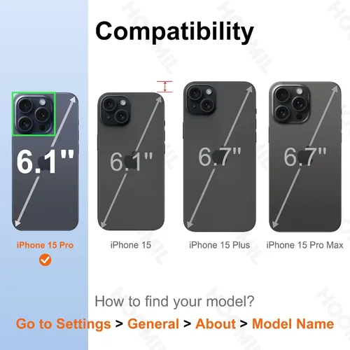 Vista 26 de HOOMIL Funda para iPhone 7 Plus/iPhone 8 Plus de 5.5 Pulgadas, sin amarillamiento, protección contra caídas, cubierta trasera dura transparente