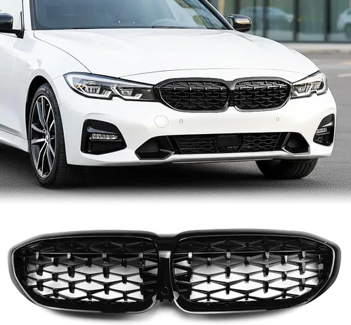 Vista 7 de Parrilla delantera E90 para BMW 2005-2008 Serie 3 E90 328i 335i