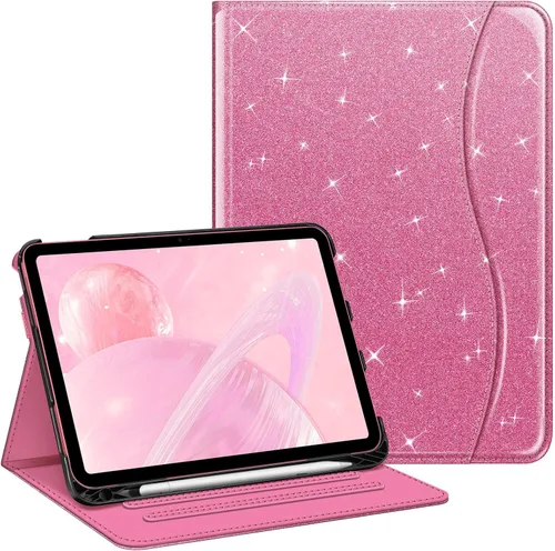 Vista 22 de Fintie Funda tipo libro para iPad (A16) de 11ª generación de 11 pulgadas Negro