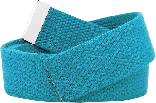 Vista 12 de Build A Belt Cinturón de lona militar, 1.25 pulgadas de ancho, beige, unisex para adultos