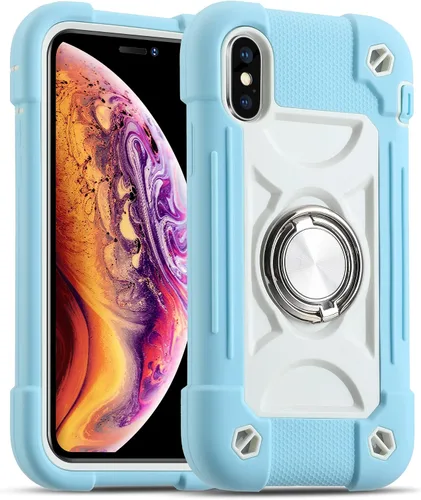 Vista 19 de MARKILL Compatible con iPhone Se3/iPhone Se2, Funda para iPhone 6/6S, Funda para iPhone 7/iPhone 8 de 4.7 Pulgadas con Soporte Anular, Funda