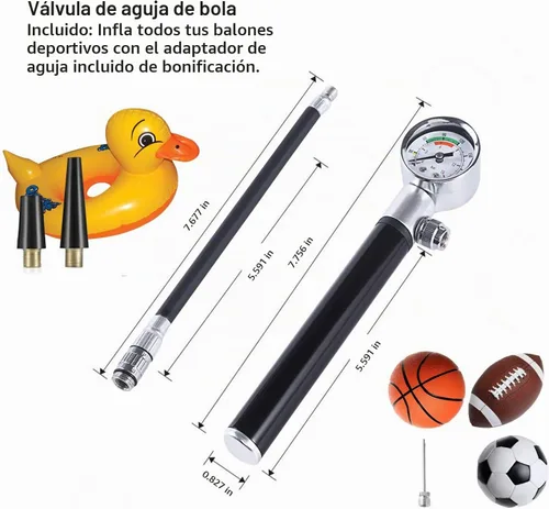 Vista 5 de YBEKI Kit de reparación de neumáticos de bicicleta con mini bomba de 210 PSI y multiherramienta 10 en 1 Incluye rompedor de cadena, parches sin