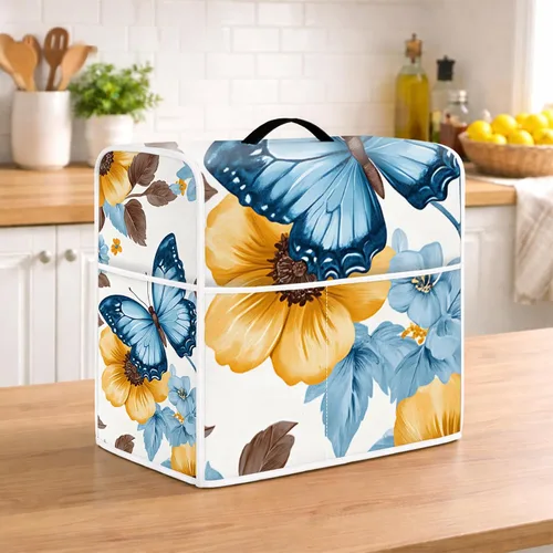 Vista 2 de Funda protectora para máquina de granizado, impermeable y a prueba de polvo, antiestática, protector universal para licuadora de bebidas congeladas