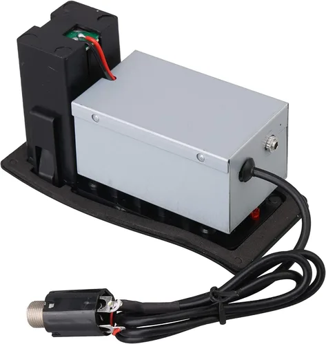 Vista 3 de Jiayouy Pastilla de guitarra 4 bandas EQ-7545R amplificador de preamplificador ecualizador sintonizador Piezo Pickup para guitarras acústicas