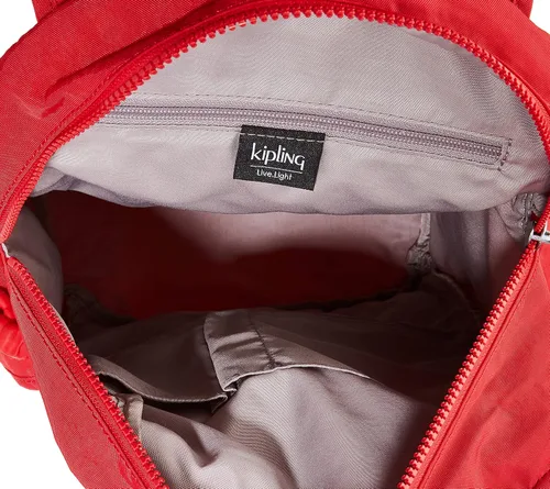 Vista 4 de Kipling Paquete de ciudad para mujer, Rojo rouge, M, Paquete City