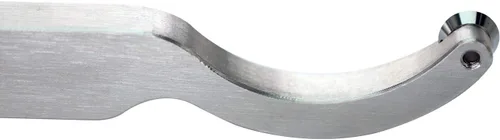 Vista 6 de Herramienta de torneado de madera de cuello de cisne hueco de tamaño medio, torno de madera, herramienta de cincel doblado con punta de inserción
