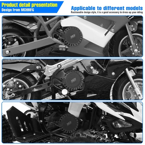 Vista 7 de Arrancador de retroceso de fácil tracción para 2 tiempos 47 cc 49 cc Pocket Bike Coolster SSR SX50 Mini Moto ATV Quad Pit Dirt Bike de 4 ruedas