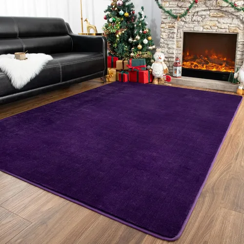 Vista 14 de Przemy Alfombras negras lavables para dormitorio, sala de estar, alfombra de pasillo de 2 x 6 pies, alfombra de interior de espuma viscoelástica
