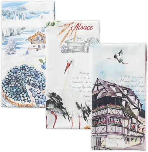 Vista 89 de Maison d' Hermine - Paños de cocina de 100% algodón, paños de cocina absorbentes para el hogar, cocina, comedor, cócteles y campamento, Canton