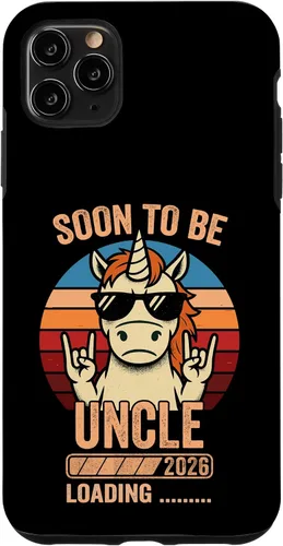 Vista 13 de Soon to Be Uncle 2026 Unicorn Uncle to Be 2026 Case for iPhone 16