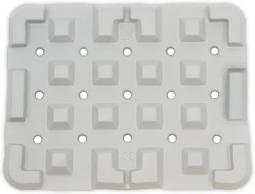 Vista 6 de KMINA Cojín de asiento de ducha, espuma impermeable ligera y antideslizante, almohadillas para rodillas para jardinería, patentado, fabricado