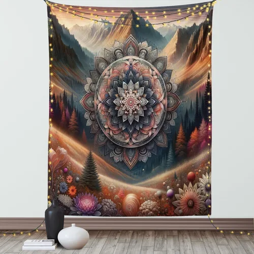 Vista 141 de Ambesonne Tapiz de arte afro, hombre negro fuerte con una corona de trazos impresión de pintura moderna, decoración de tela para colgar en la pared