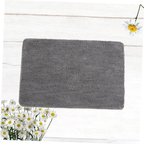 Vista 6 de Unomor Tapete de baño absorbente para puerta de interior, tapete de baño absorbente, tapete interior para puerta interior, interior, interior, Gris