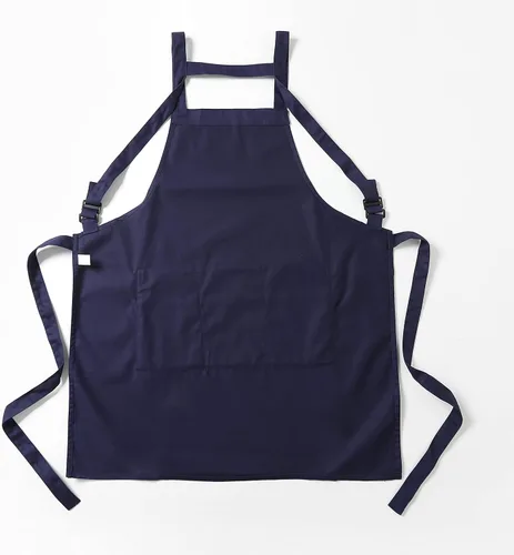 Vista 14 de Jeelow Delantal de cocina de algodón o sarga de algodón para hombres y mujeres, ajustable con bolsillos ajustables