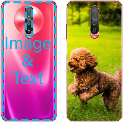 Vista 67 de Funda personalizada compatible con Oppo A1 Pro, fundas de teléfono personalizadas con imagen de foto, imagen de texto, cubierta transparente