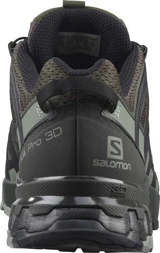 Vista 4 de Salomon XA PRO 3D V8 - Tenis de correr para hombre, hoja de uva turba sombra, 7 ancho