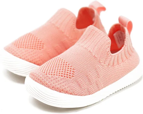 Vista 6 de Newsonet Zapatos de bebé para niños y niñas, zapatos deportivos transpirables antideslizantes para caminar de 6, 9, 12, 18, 20, 24 meses