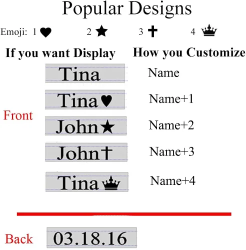 Vista 5 de ProLuckis Pulsera de oro personalizada para bebé pulsera de protección de identificación de bebé ajustable Acero inoxidable