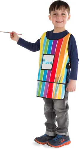 Vista 8 de Melissa & Doug Guardapolvo para artistas, Multicolor