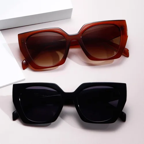 Vista 3 de kimorn Gafas de sol para mujeres y hombres de moda retro gafas de sol de moda K1354