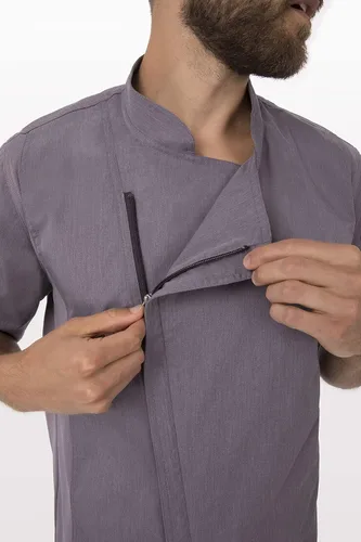Vista 2 de Chef Works Springfield - Abrigo de chef para hombre