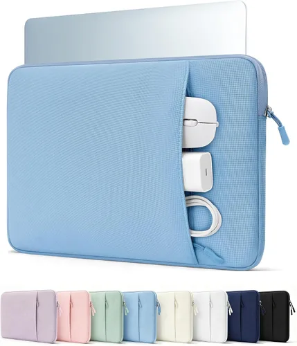 Vista 11 de ProCase Funda para laptop de 15 pulgadas para MacBook Air/Pro de 15 pulgadas M5/M4/M3/M2, Surface Laptop Ultra 15, funda delgada de viaje