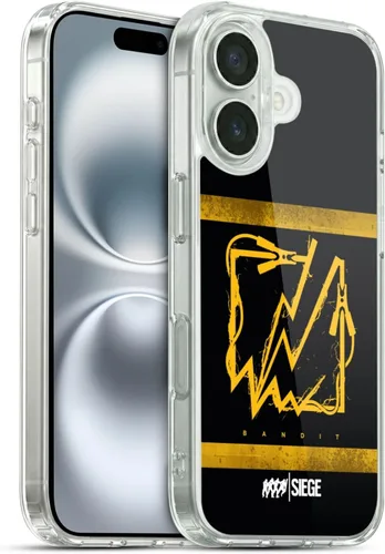 Vista 52 de Head Case Designs Funda de gel con licencia oficial de Tom Clancy's Rainbow Six Siege Bandit Icons [protección de grado militar] compatible