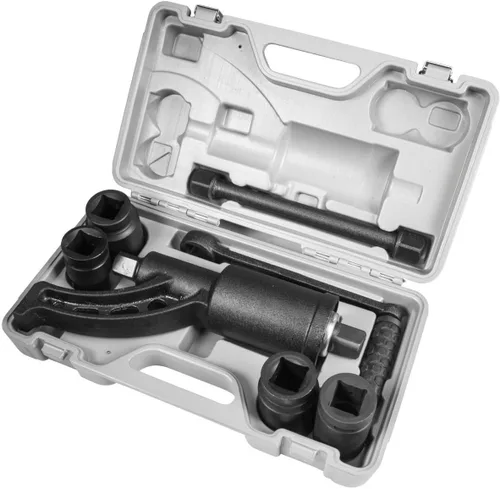 Vista 8 de XtremepowerUS Llave de torsión Multiplicador de llave de torsión Juego de llave de tuerca de rueda de ahorro de mano Removedor de tuerca de rueda