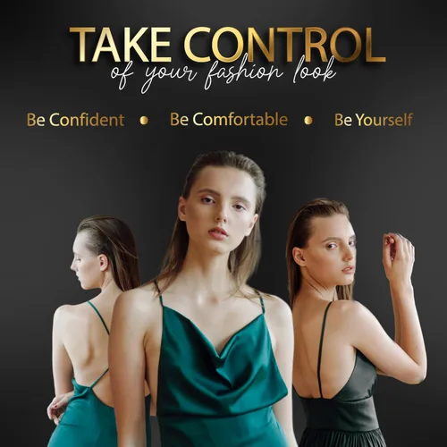 Vista 6 de Cintas de doble cara para ropa, cinta de tela de moda para ropa, cuerpo, todos los tonos de piel