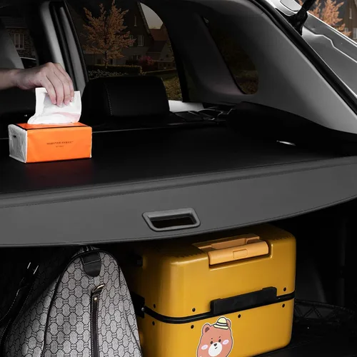 Vista 8 de VEVOR - Cubierta de carga trasera para Jeep Grand Cherokee de 2 filas, accesorios para 5 plazas, 2022 2023 2024 2025, cubierta retráctil impermeable