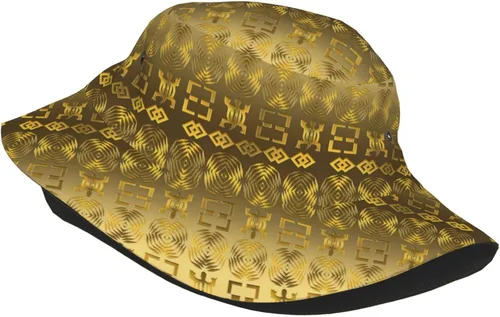 Vista 2 de DKJlitter Sombrero de pescador plegable para adultos, sombrero de pescador para exteriores, sombrero de verano para viajes, playa, sombrero
