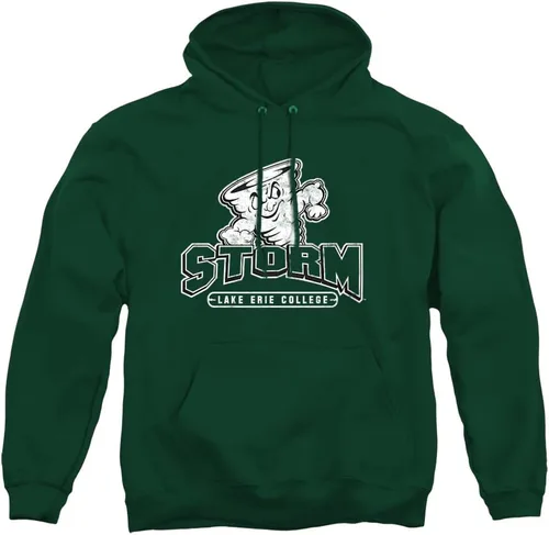 Vista 149 de Distressed College Primary Logo Adult Pullover Hoodie Collection 1 Universidad Estatal de Albany