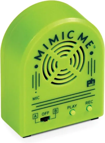 Vista 9 de Prevue Hendryx 62900 Mimic Me - Unidad de grabación de voz para pájaros, color verde, pequeña