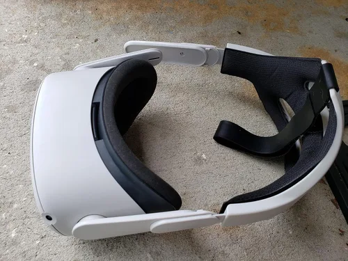 Vista 8 de TNE Diadema para auriculares Oculus Quest 2, realidad virtual VR, accesorios de repuesto para correa de cabeza Oculus Quest 2 Elite que reducen